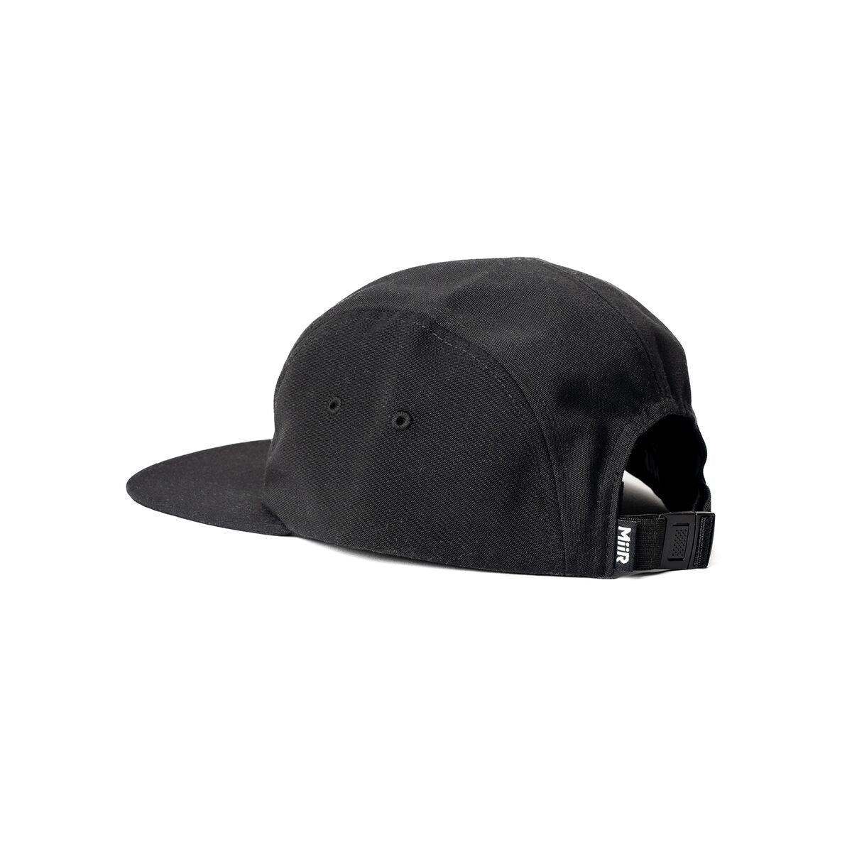 recycled-poly-flat-brim-5-panel-hat-m8 WebPDP-FlatBrim5PanelHat_Studio_Back_Black__HAT003002OS.jpg