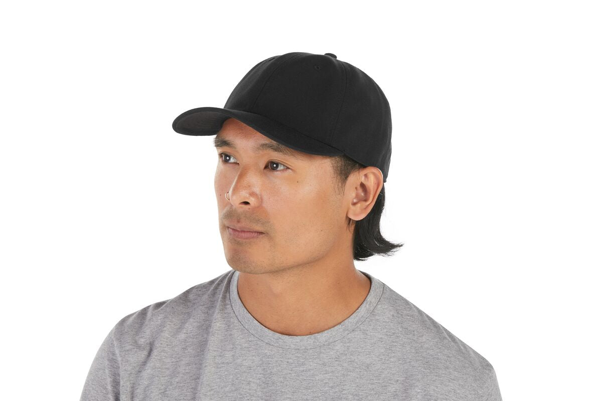 father-s-day-2026-dad-hat-h4 WebPDP-HAT004002_Recycled_Poly_Dad_Hat_Black_Studio_Harper_Studios_0723_Side__HAT004002OS.jpg